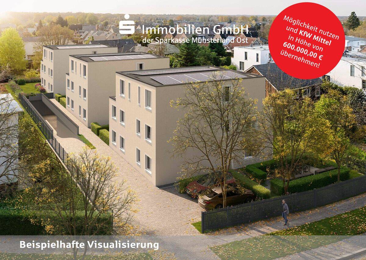 Neubau Mehrfamilienhaus in Münster-Roxel!