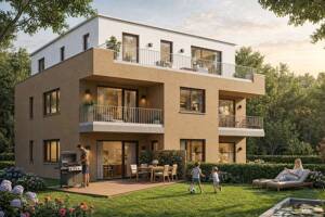 Attraktive 2-Zimmer-Gartenwohnung mit Terrasse und modernem Wohnkomfort im QNG-Standard! Obj 10024 – 15738 Zeuthen – Vorschaubild 7