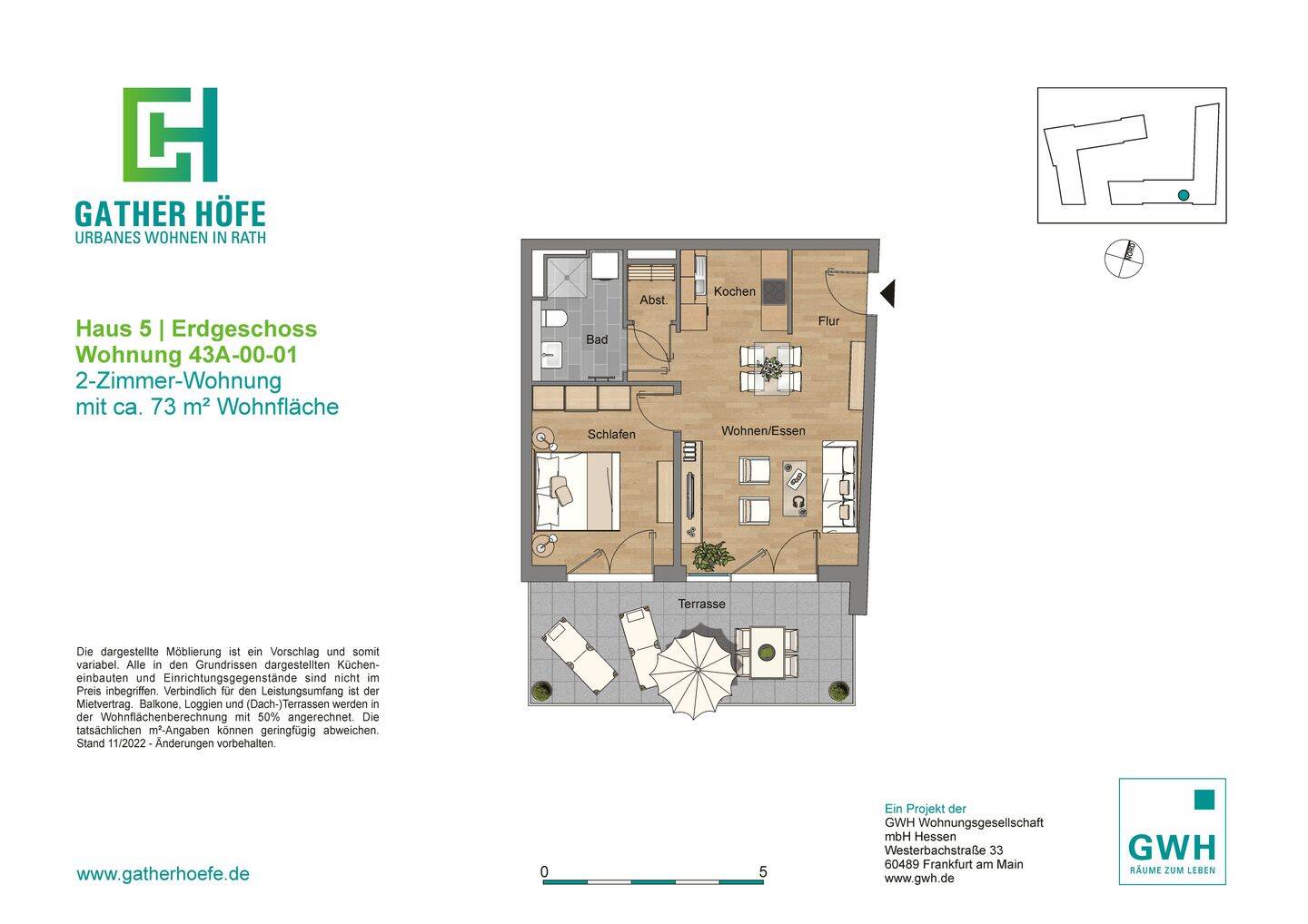 47125/26 Nachmieter für eine preisgedämpfte Wohnung in Düsseldorf-Rath gesucht/Einkommensgrenze bitte beachten – Düsseldorf – Vorschaubild 2