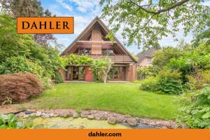 Wohnen mit Charakter: besonderes Architektenhaus mit Wohlfühlgarten in ruhiger Lage von Schnelsen