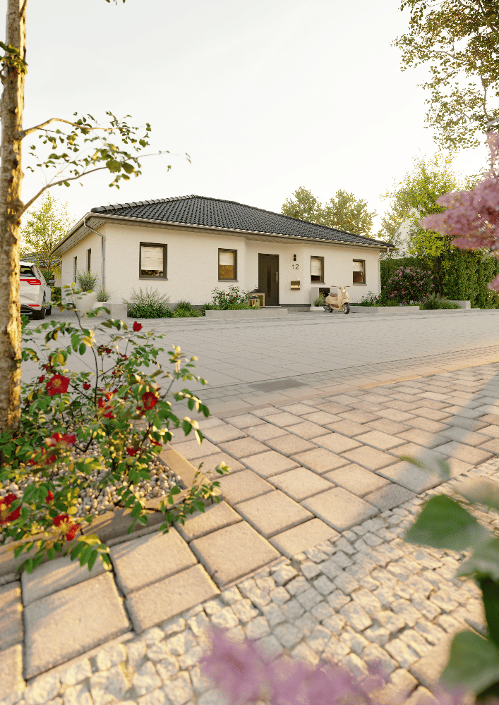 Mit Grundstück: Der Bungalow mit der charmanten Form in Salzgitter Lebenstedt - ausgefallen und praktisch
