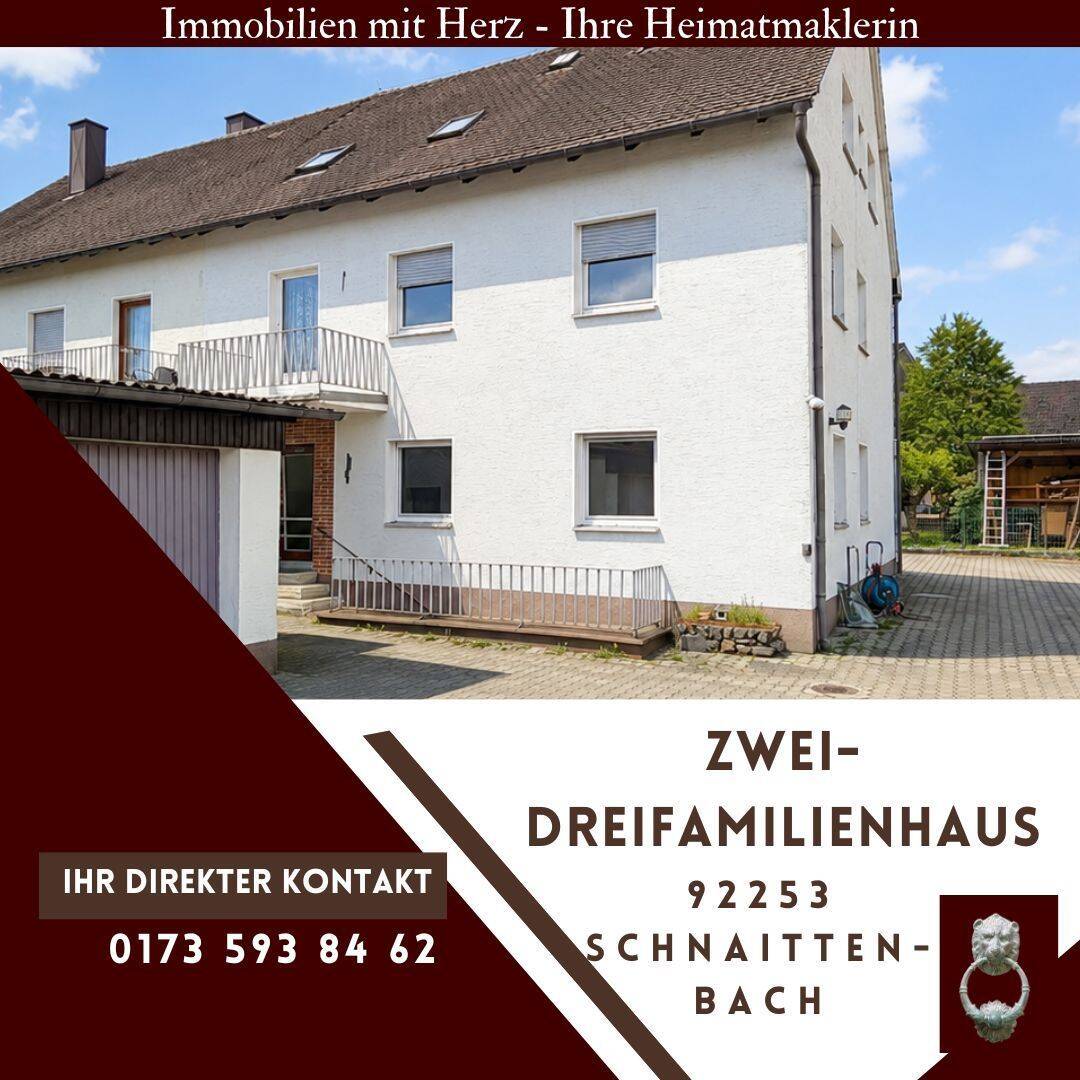 Zwei- bis Dreifamilienhaus in der Oberpfalz - Kapitalanlage oder Mehrgenerationenleben