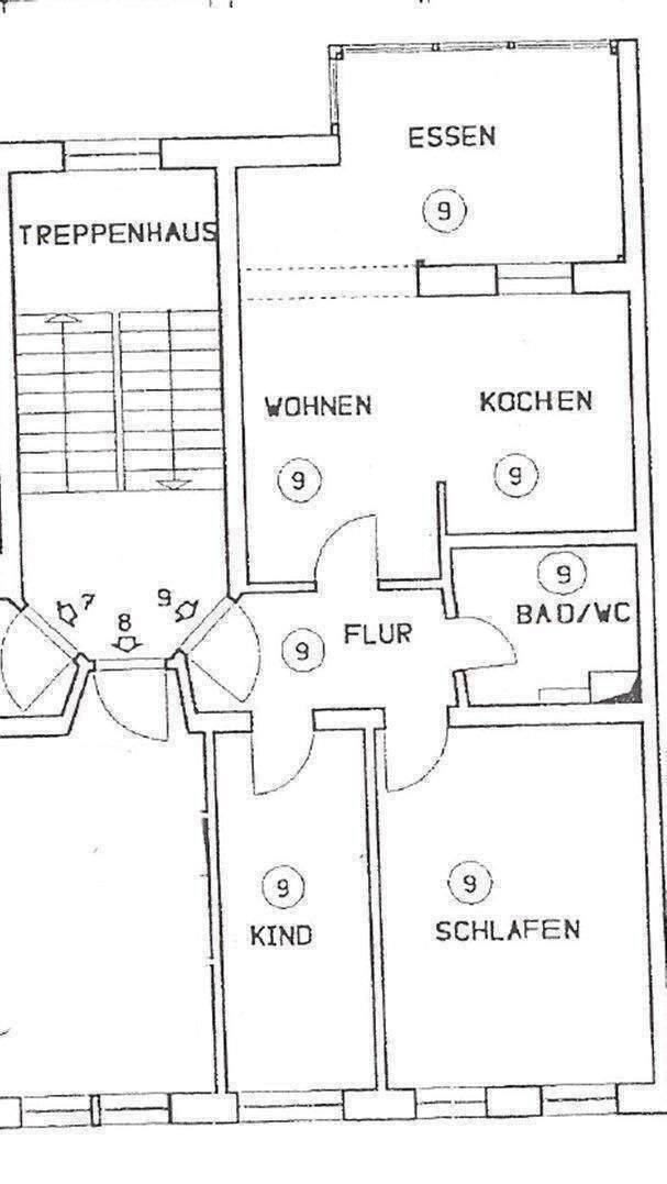 Wäre das was? Attraktive 2,5-Zimmer-Wohnung mit Wintergarten – Chemnitz – Vorschaubild 8