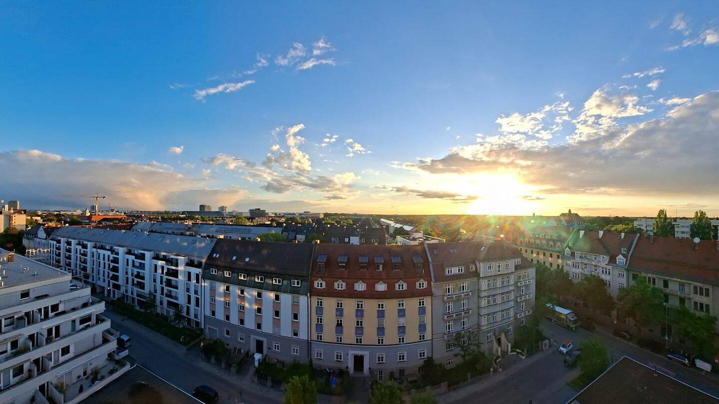 1,5 Zimmer-Wohnung über den Dächern von Nymphenburg