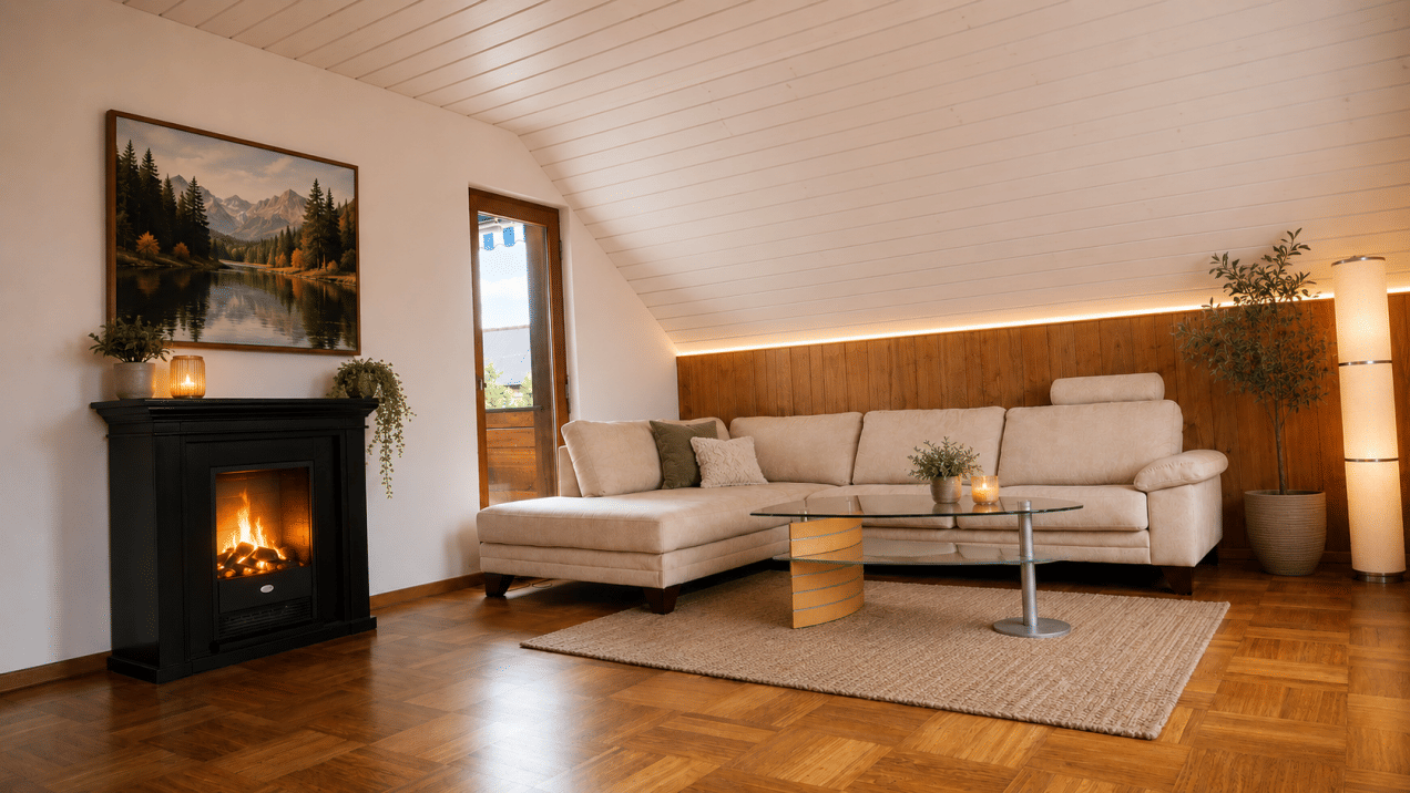 Sonnige 3-Zimmer-Wohnung in Stammheim - frei - 2 Aussichtsbalkone - ruhige Lage