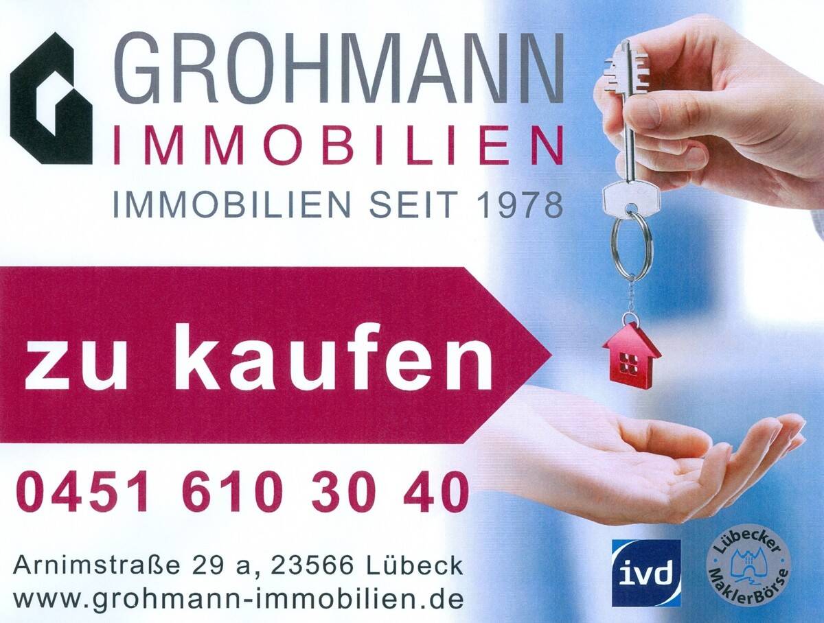 Sehr gepflegtes Wohn- und Geschäftshaus mit Lagerhalle und 4 Garagen in Lübeck-Kücknitz – Lübeck – Vorschaubild 2