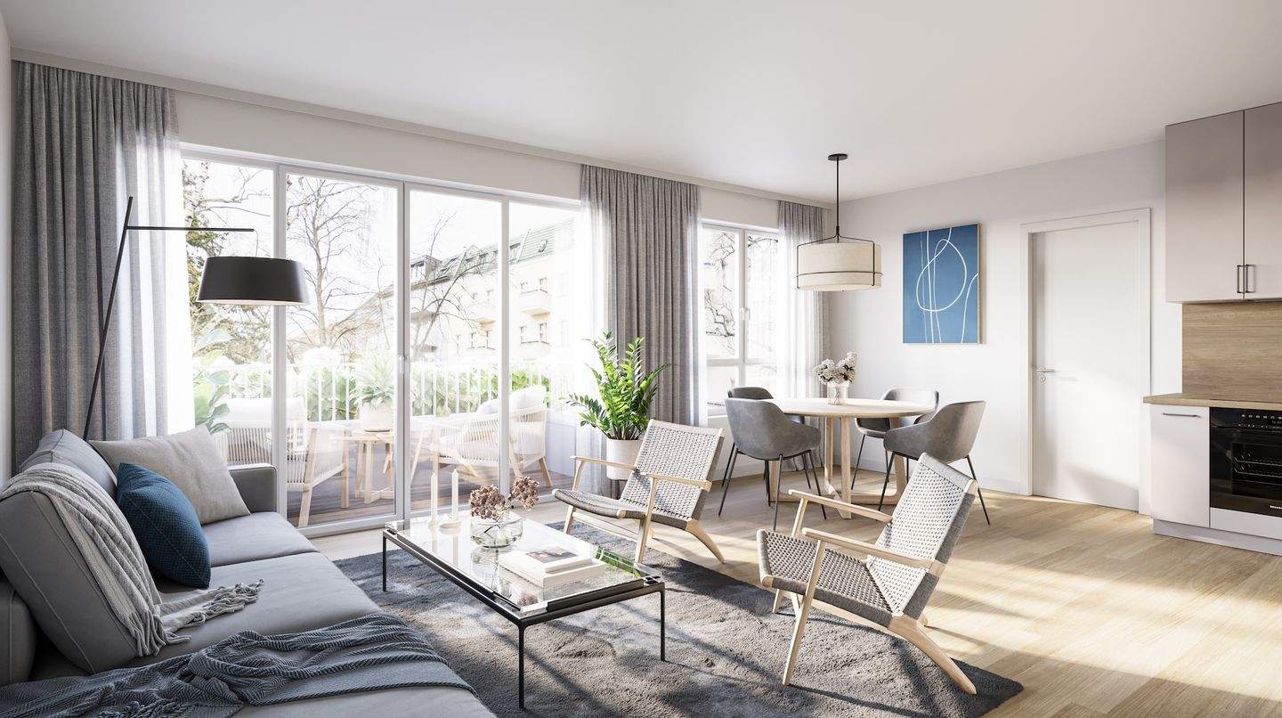 Baubeginn erfolgt: 3-Zimmer-Wohnung mit Ost-Balkon – Berlin – Bild 1 von 4