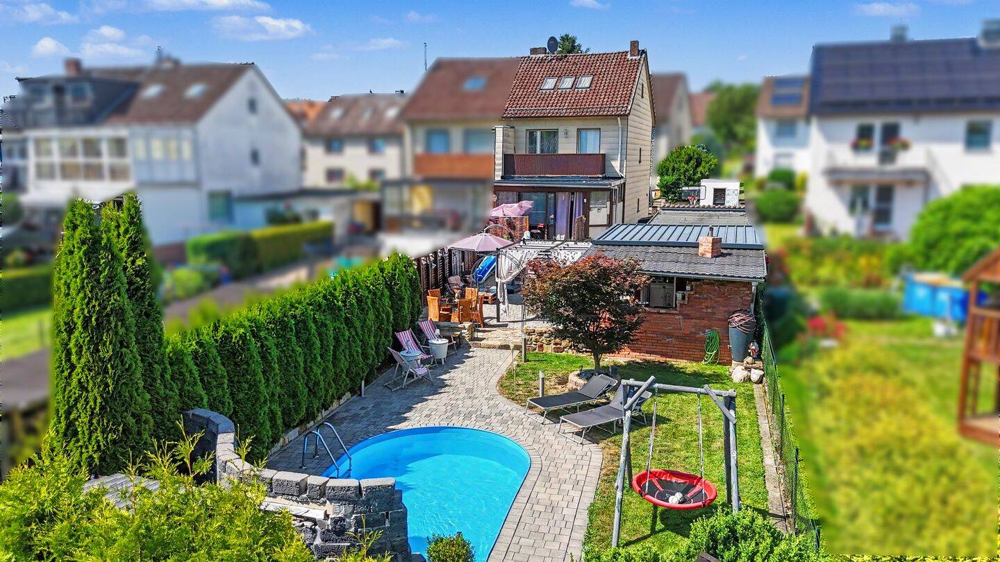Familientraum mit Pool und Garten - großzügige Doppelhaushälfte in begehrter Lage von Bad Münder – Bad Münder am Deister – Vorschaubild 2