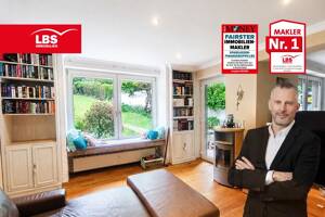 Großzügige Wohnung mit Haus-Charakter, Garten, Garage und Poolhaus