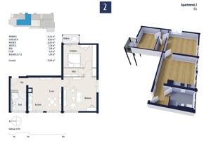 € 7.750/m² - 16 hochqualifizierte Wohneinheiten! – 81243 München – Vorschaubild 7
