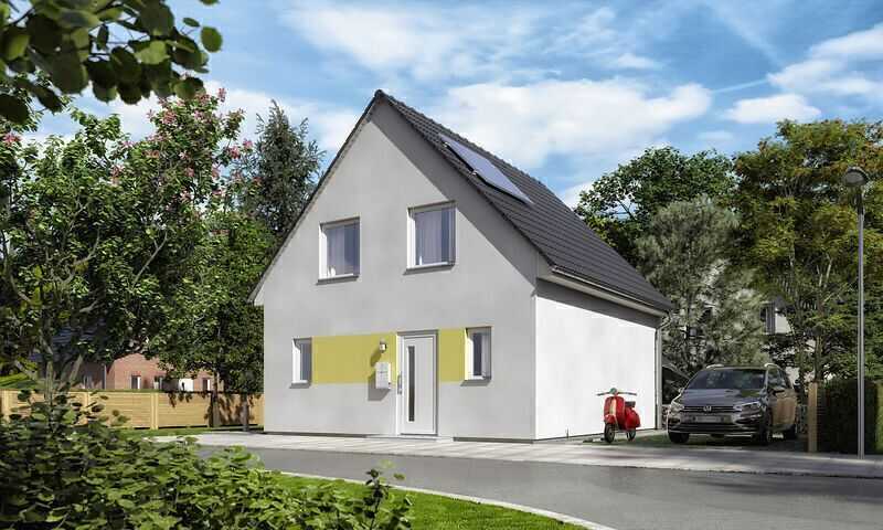 Raumwunder 90, Preis inkl. Grundstück, massiv gebaut – Fell – Bild 1 von 5