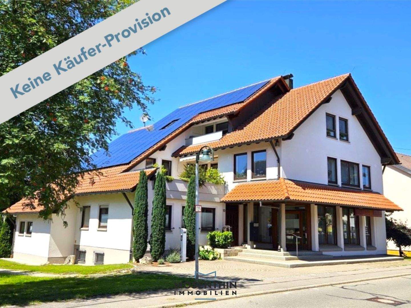 2 Fam.Haus mit großem Büro im EG! Modernisiert! Neue Heizung, PV-Anlage, Doppelgarage, 4 Stellplätze – Römerstein – Bild 1 von 9