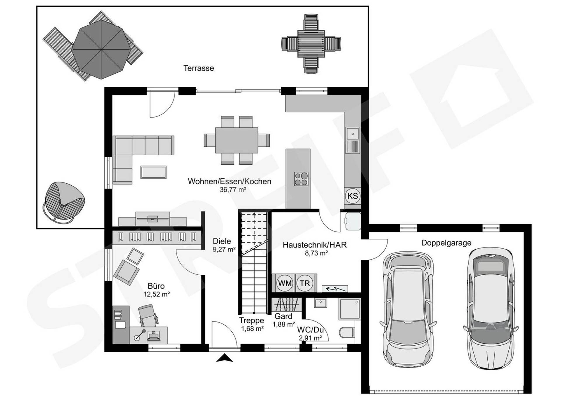 Haus in 88427 Bad Schussenried mit 146 m² kaufen