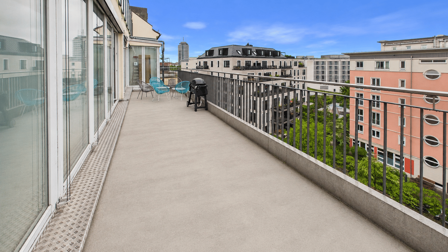 Exklusive Wohnung mit Loft-Charakter, großzügiger Dachterrasse und individueller Gestaltungsmöglichkeit