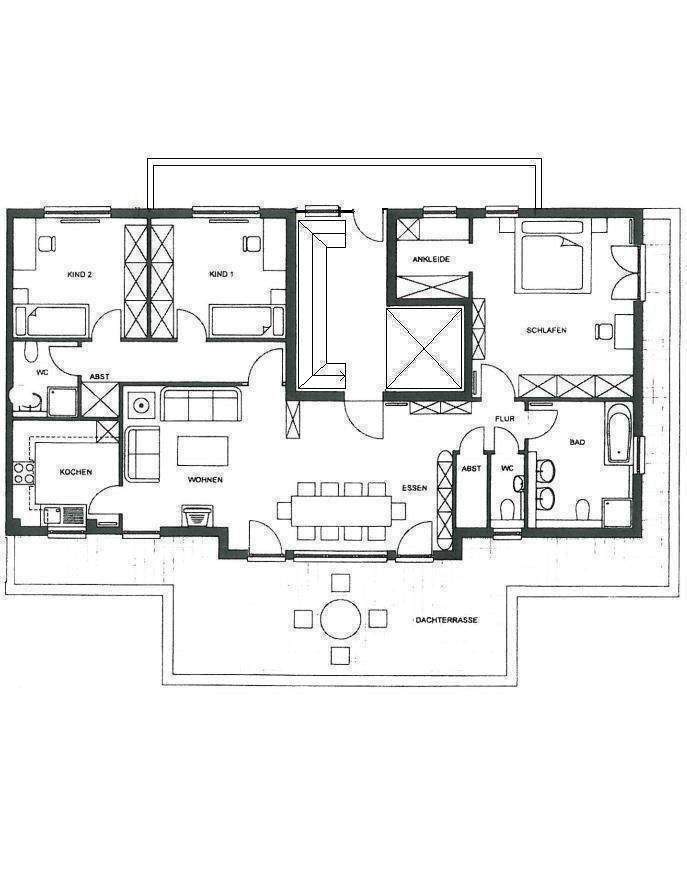 Penthouse mit 2,70 m Deckenhöhe und Dachterrasse – Wiesbaden – Vorschaubild 4