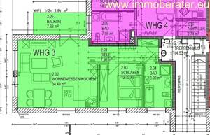 Besonderer Wohnkomfort in hoher Bauqualität vereint/ 2-Zi-Whg -67m2 / Energiesparhaus KfW-40 / Förderung möglich / Eigenbezug oder Kap. Anlage. – 92726 Waidhaus – Vorschaubild 3