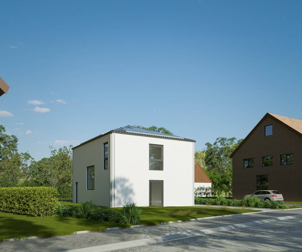 GRUNDSTEINHEIM: KfW40 Einfamilienhaus, Mitgestaltung und Erweiterbar auf 155 m² möglich – Paderborn – Vorschaubild 3