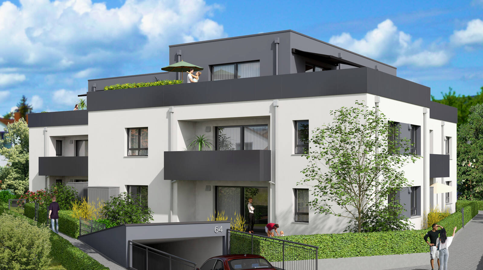 Traumwohnung inklusive Einbauküche und zwei TG-Stellplätze – Nürnberg – Vorschaubild 4