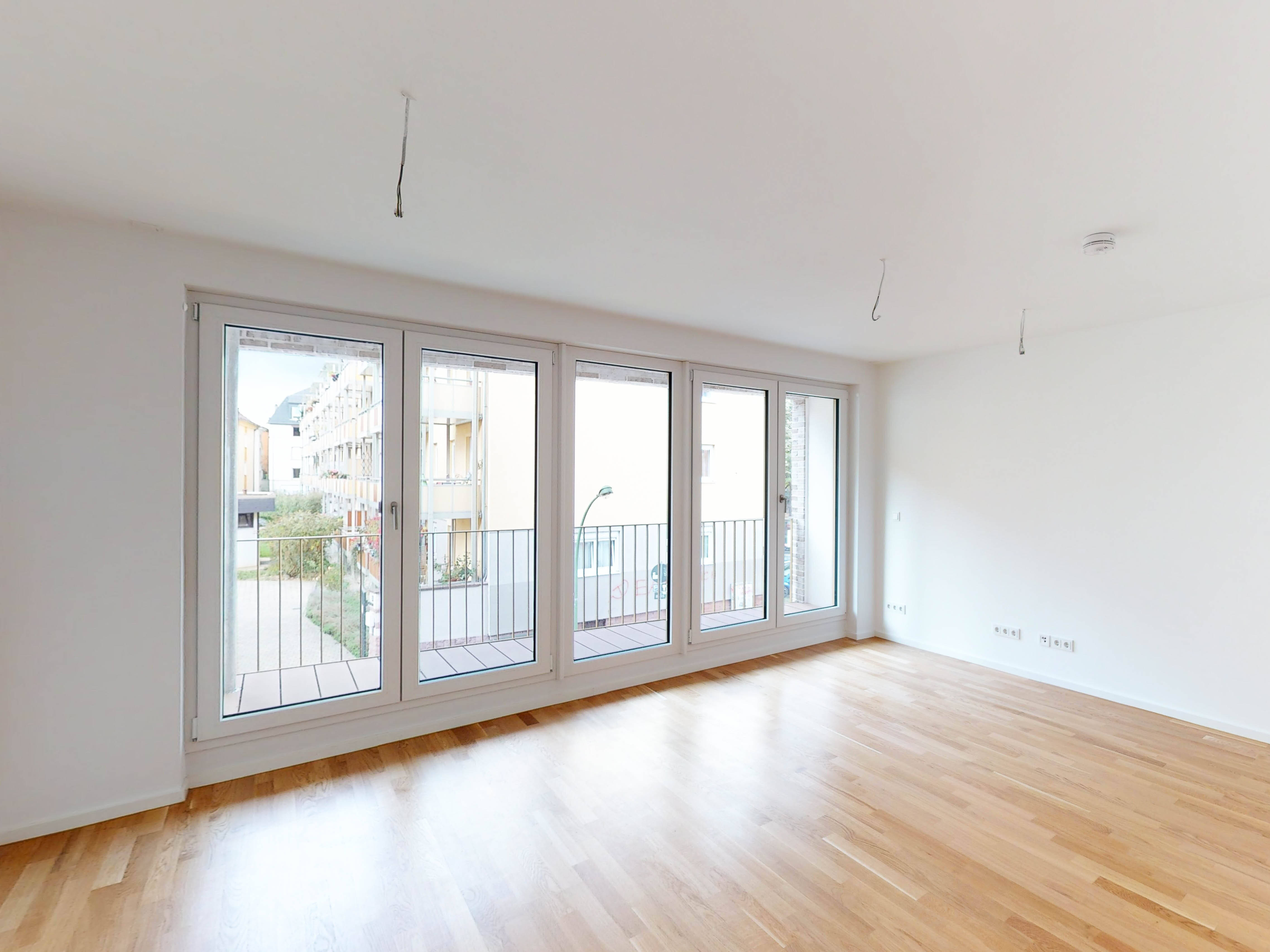 Moderne Wohnung mit Einbauküche