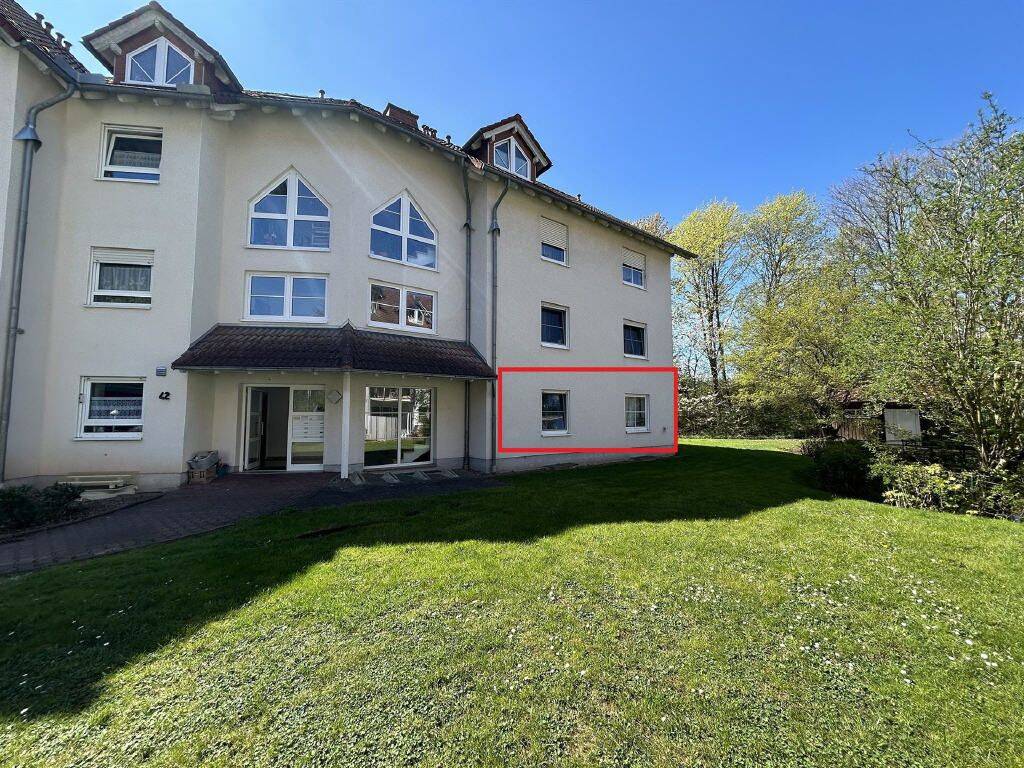 Attraktive Erdgeschosswohnung mit Terrasse in gepflegter Wohnanlage in Korbach