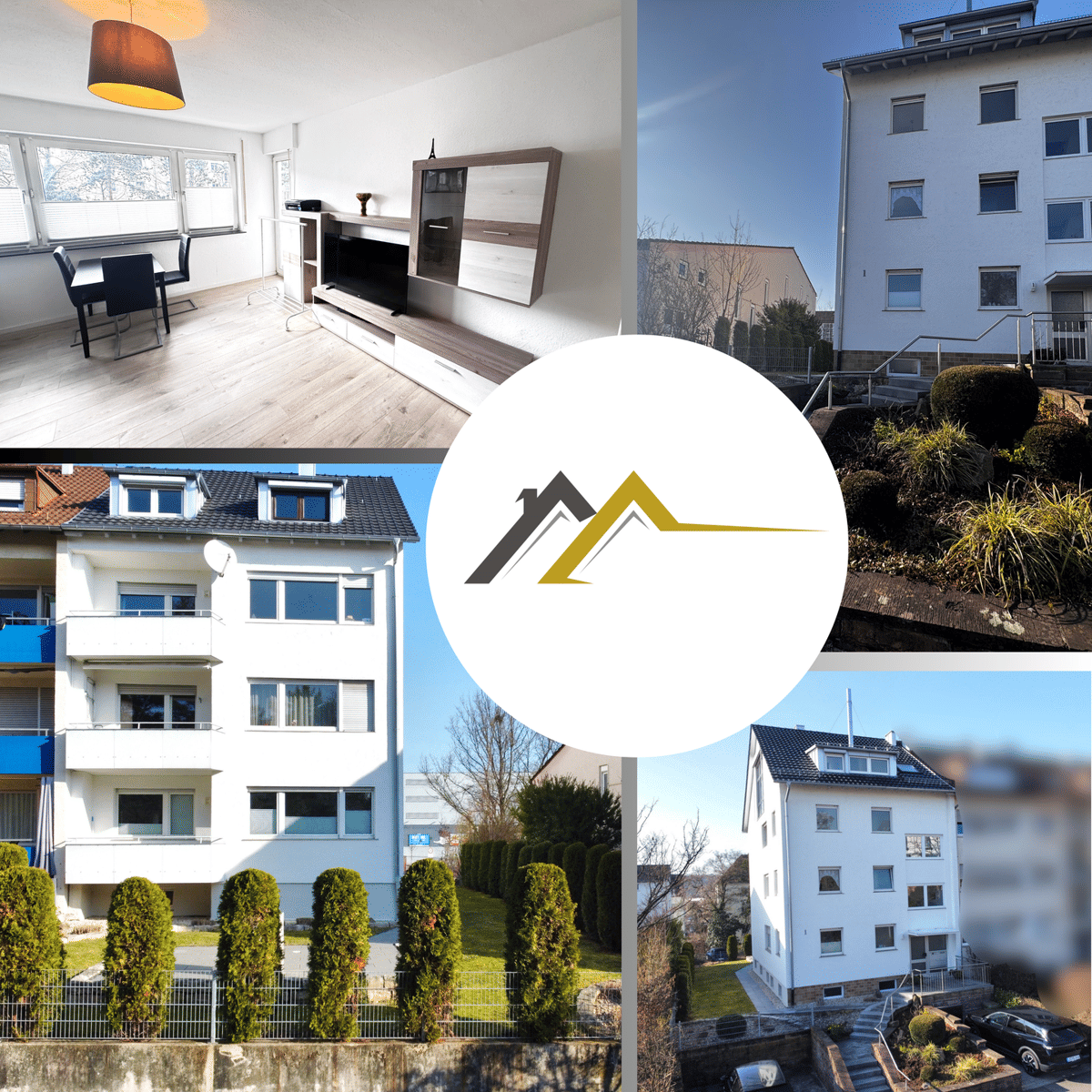 Stabil investieren. Zuverlässig vermietes Mehrfamilienhaus in Stuttgart-Zuffenhausen. – 70435 Stuttgart – Bild 1 von 9