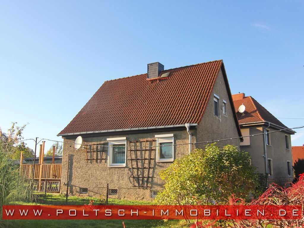 Einfamilienhaus mit großer Terrasse und Garage, nahe Pölzig – Schnaudertal – Bild 1 von 9