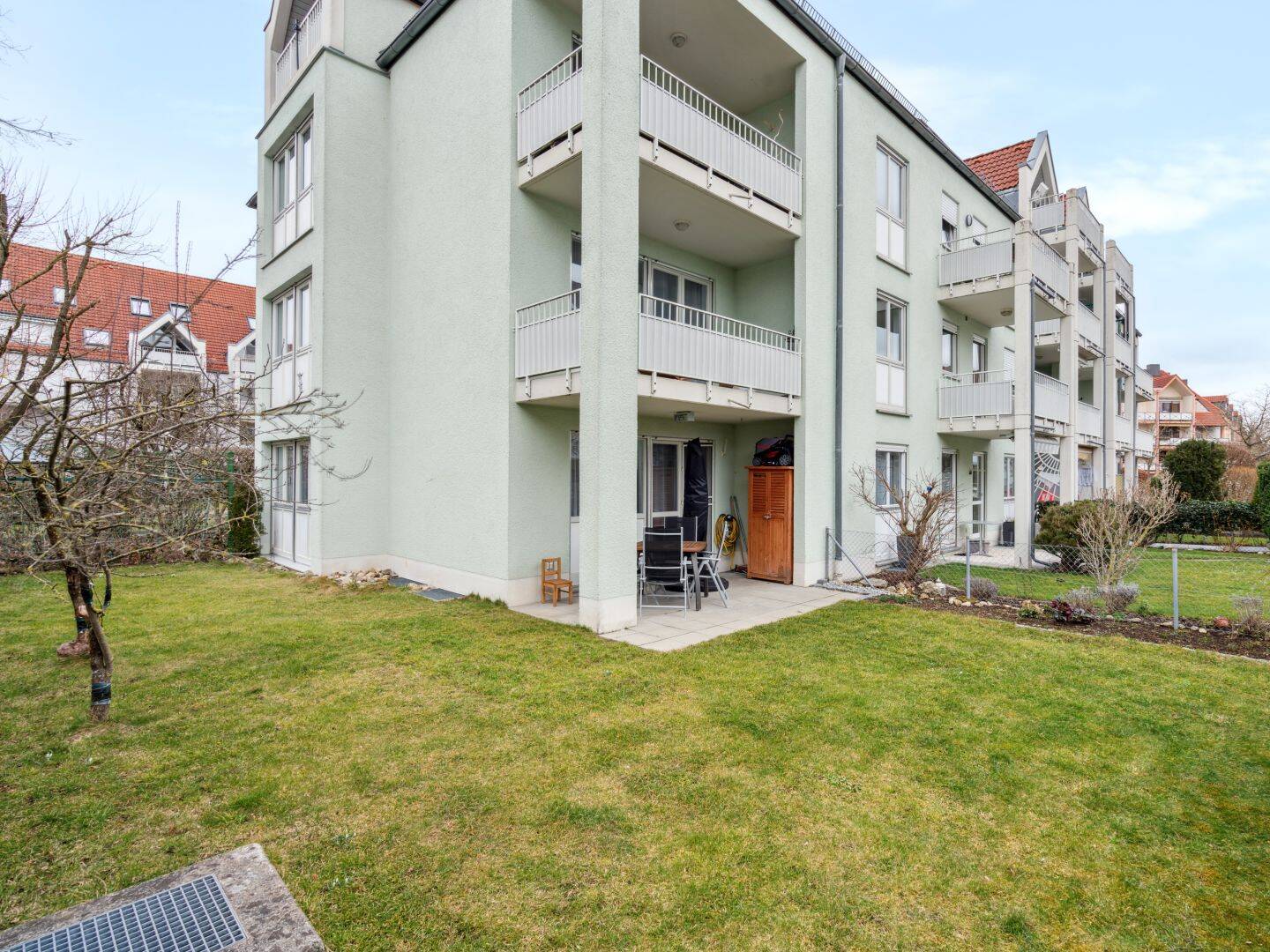3-Zimmer-Gartenwohnung in Augsburg-Haunstetten - Straßenbahn-Haltestelle vor der Türe – Augsburg – Vorschaubild 3