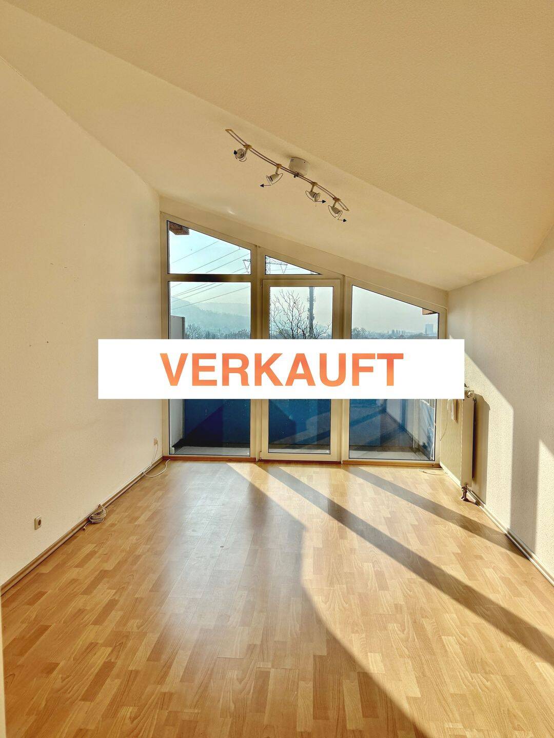 VERKAUFT: Perfekte erste Eigentumswohnung mit schöner Fernsicht und Top-Lage