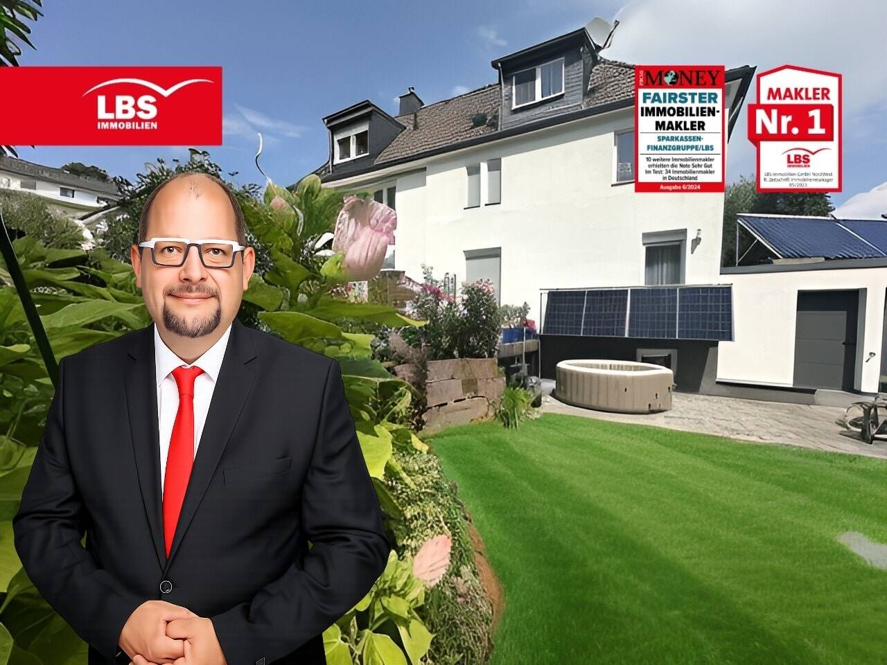 Kernsaniertes Einfamilienhaus mit liebevollem Garten, und Solarenergie