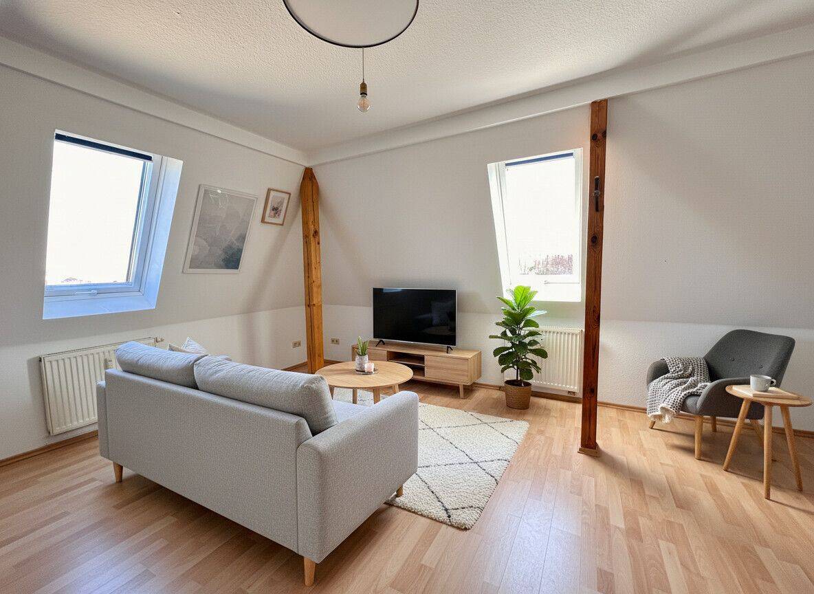 Vermietete 2-Zimmer-Dachgeschosswohnung mit 4,92 % garantierter Bruttorendite – Dresden – Vorschaubild 3