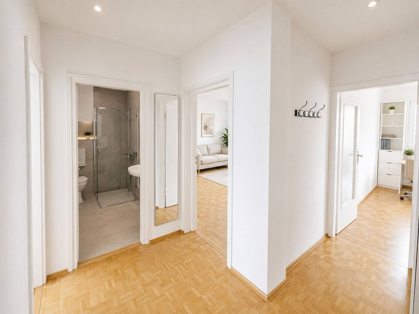 Wohnen zwischen Olympiapark & Luitpoldpark - Stilvolle 3-Zimmer-Wohnung – München – Vorschaubild 5