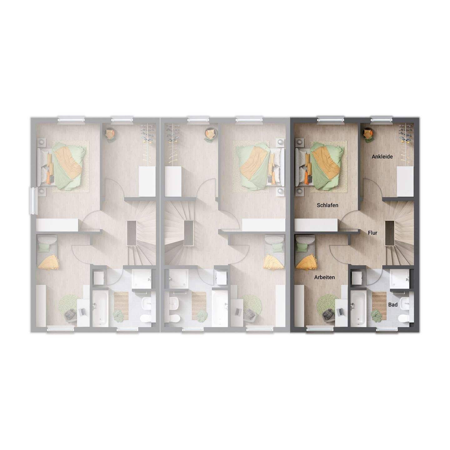 Fürth: Neubau REH| Komplettpreis inkl. Grundstück & Baunebenkosten – Fürth – Vorschaubild 7