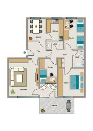 VIVAWEST modernisiert Ihre neue Wohnung. – 44269 Dortmund – Vorschaubild 2