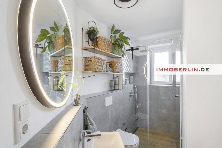 IMMOBERLIN.DE - Toplage! Sehr charmante Altbauwohnung mit stilvollem Ambiente – Berlin – Vorschaubild 8