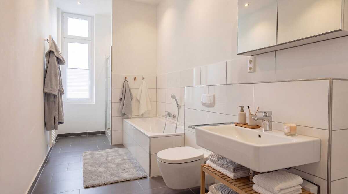 Bezugsfrei: Sonnige, ruhige Altbau-Wohnung mit EBK & Tageslicht-Badezimmer im beliebten Friedenau – Berlin – Vorschaubild 2