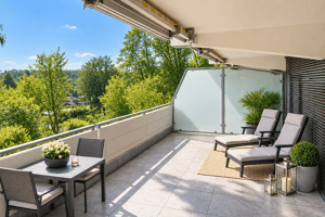 Grüne Aussichten: Großzügige 4 Zimmer mit Sonnenbalkon – 70597 Stuttgart – Vorschaubild 2