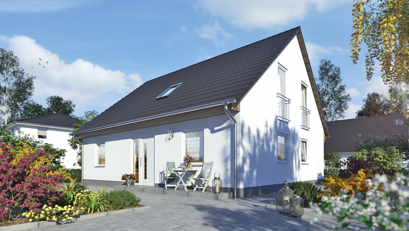 Haus mit ELW massiv gebaut, Preis inkl. Grundstück – Rascheid – Vorschaubild 2