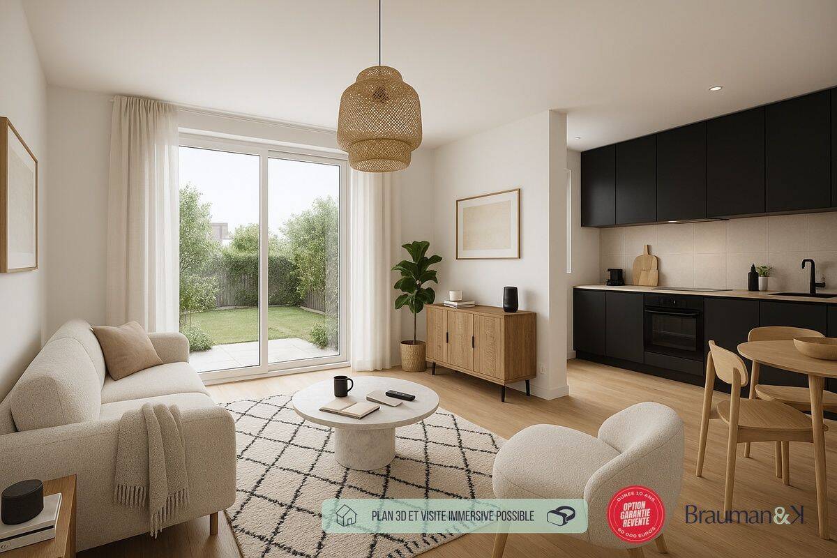 Appartement 2 pièces 46 m² · à Melun · 46 m² · 185 768 €