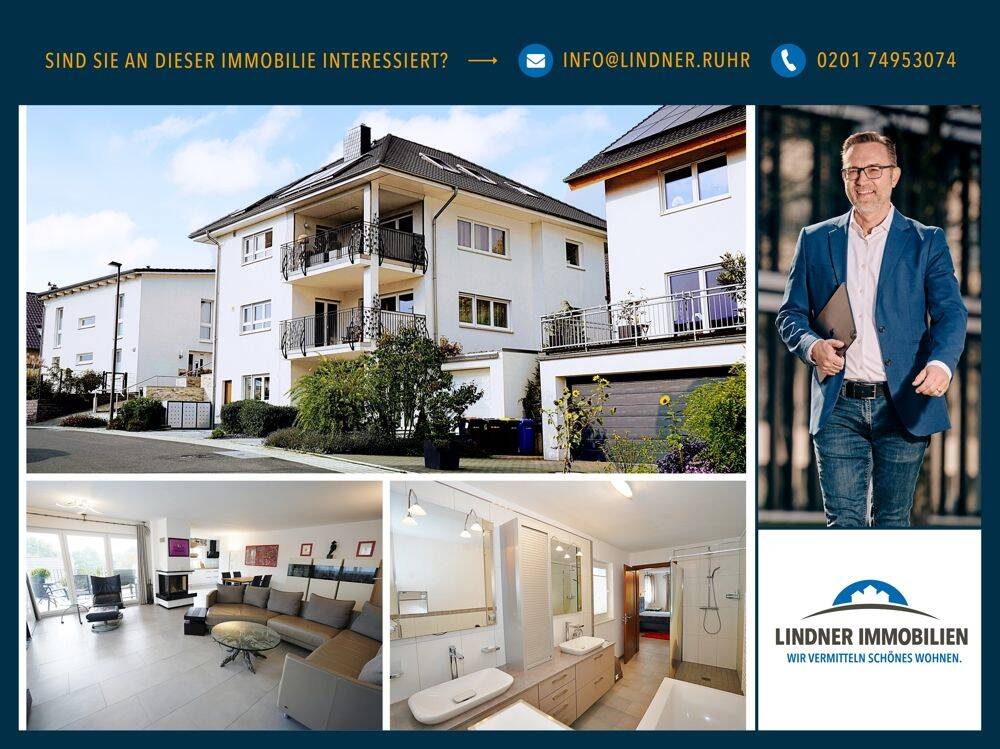 + Alternative zum Haus: Großzügige und moderne Maisonette-Wohnung in Top-Lage von Heiligenhaus +
