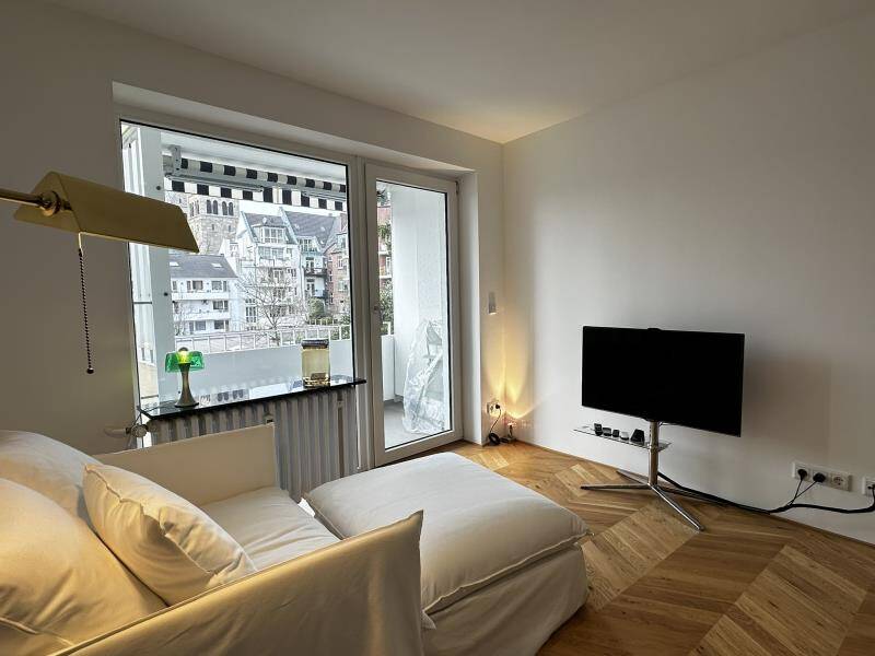 Vollmöblierte Luxus 2-Zimmer-Wohnung In sehr zentraler Lage von Düsseldorf-Oberkassel – Düsseldorf – Vorschaubild 7