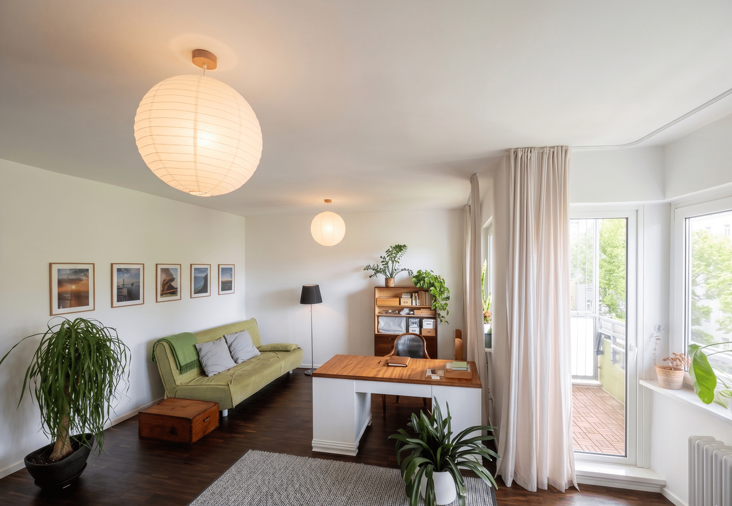 Provisionsfrei & bezugsfertig: lichtdurchflutete ruhige 2,5 Zimmer in Park- & Seenähe im Afrikanischen Viertel – Berlin – Vorschaubild 3