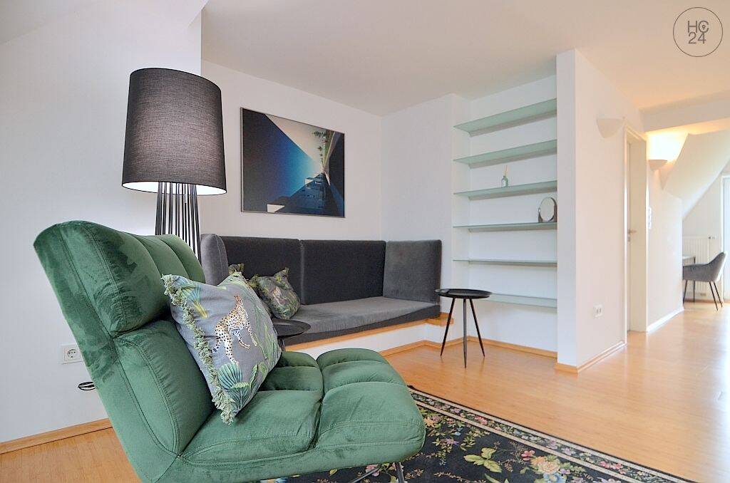 Modern möbliertes 1-Zimmer-Apartment mit WLAN und Balkon in Nähe Nürnberg Dutzendteich – Nürnberg – Vorschaubild 5