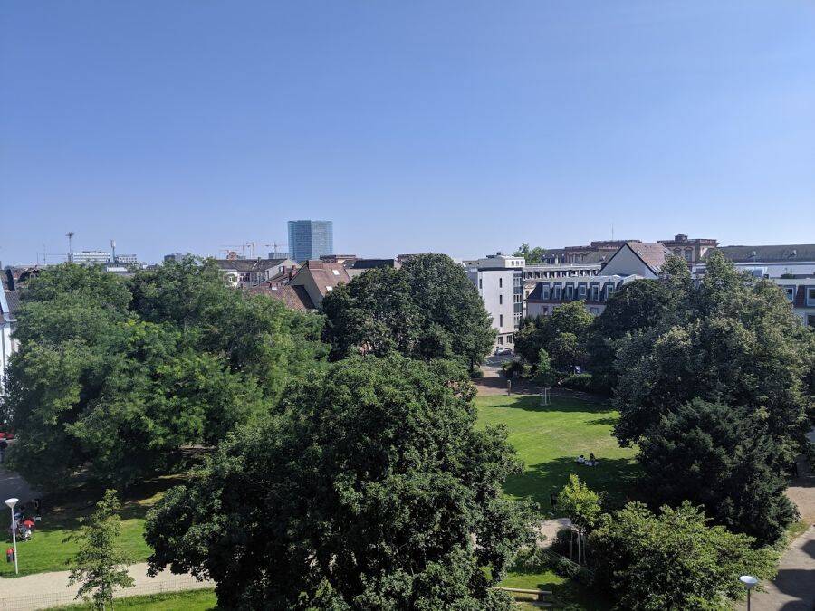 Provisionsfrei* Bezugsfrei: DG mit Terrasse & TG-Stellplatz am Schillerplatz – Mannheim – Bild 1 von 9