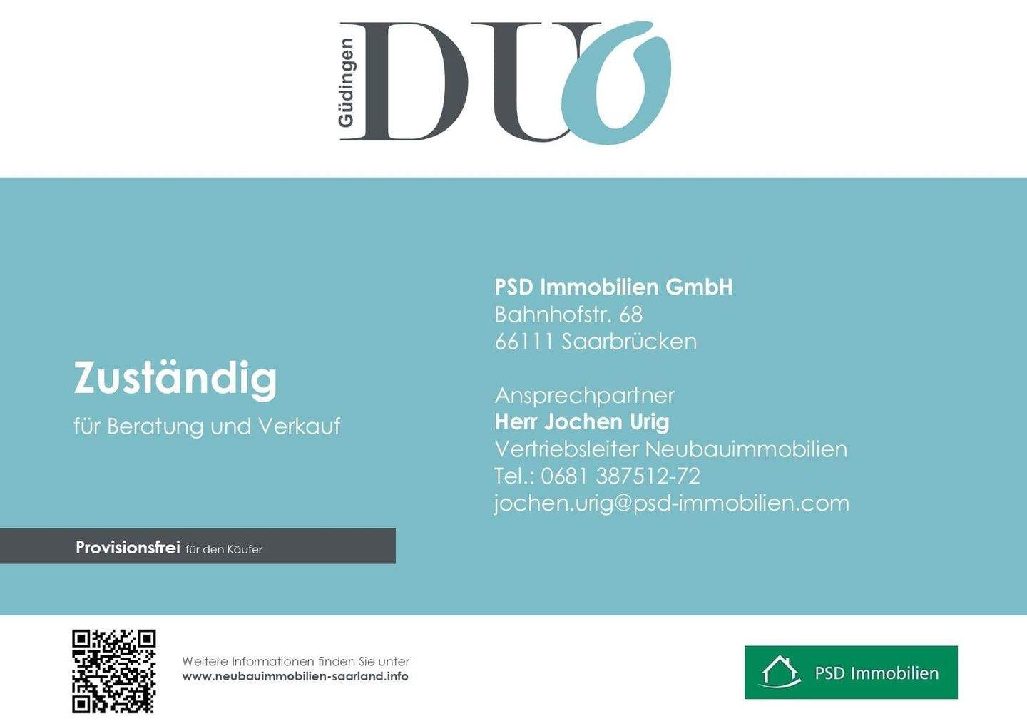 **** DUO Saarbrücken-Güdingen **** Energieeffiziente und bezugsfertige Neubau-Eigentumswohungen – Saarbrücken – Vorschaubild 8