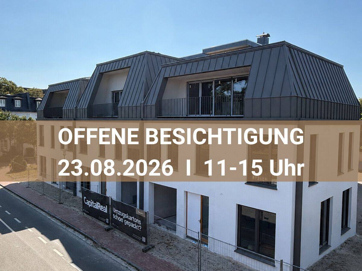Exklusives Reihenendhaus angrenzend an die alte Amalienstraße in Oldenburg mit Kanalblick! – 26135 Oldenburg – Bild 1 von 7