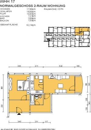 Eine 2 Raumwohnung mit Balkon -wir renovieren für Sie – 1309 Dresden – Vorschaubild 2