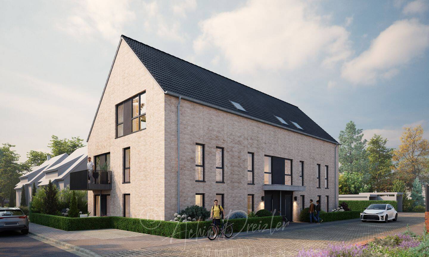 Münster Gremmendorf Neubau - 3-Zimmer-Wohnung im EG zwei Terrassen PKW-Stellplatz – Münster – Vorschaubild 7