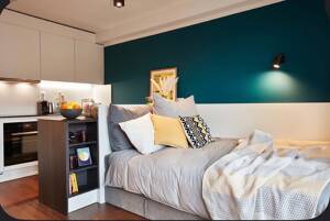 Möbliertes 41-m²-Apartment in Havens Living Altona – ab 01.10. für 3 Monate oder länger – 22769 Hamburg – Vorschaubild 2