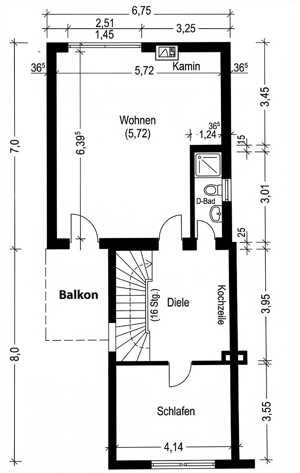 Doppelhaushälfte mit viel Potential auf 572 m² Eigentumsgrundstück – 21109 Hamburg – Vorschaubild 9