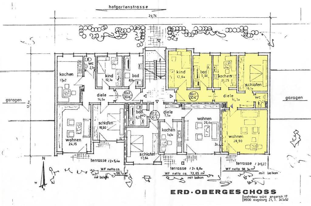 Großzügige 3 ZKnB Wohnung mit Balkon - günstig für Münchenpendler !! – Augsburg – Vorschaubild 3